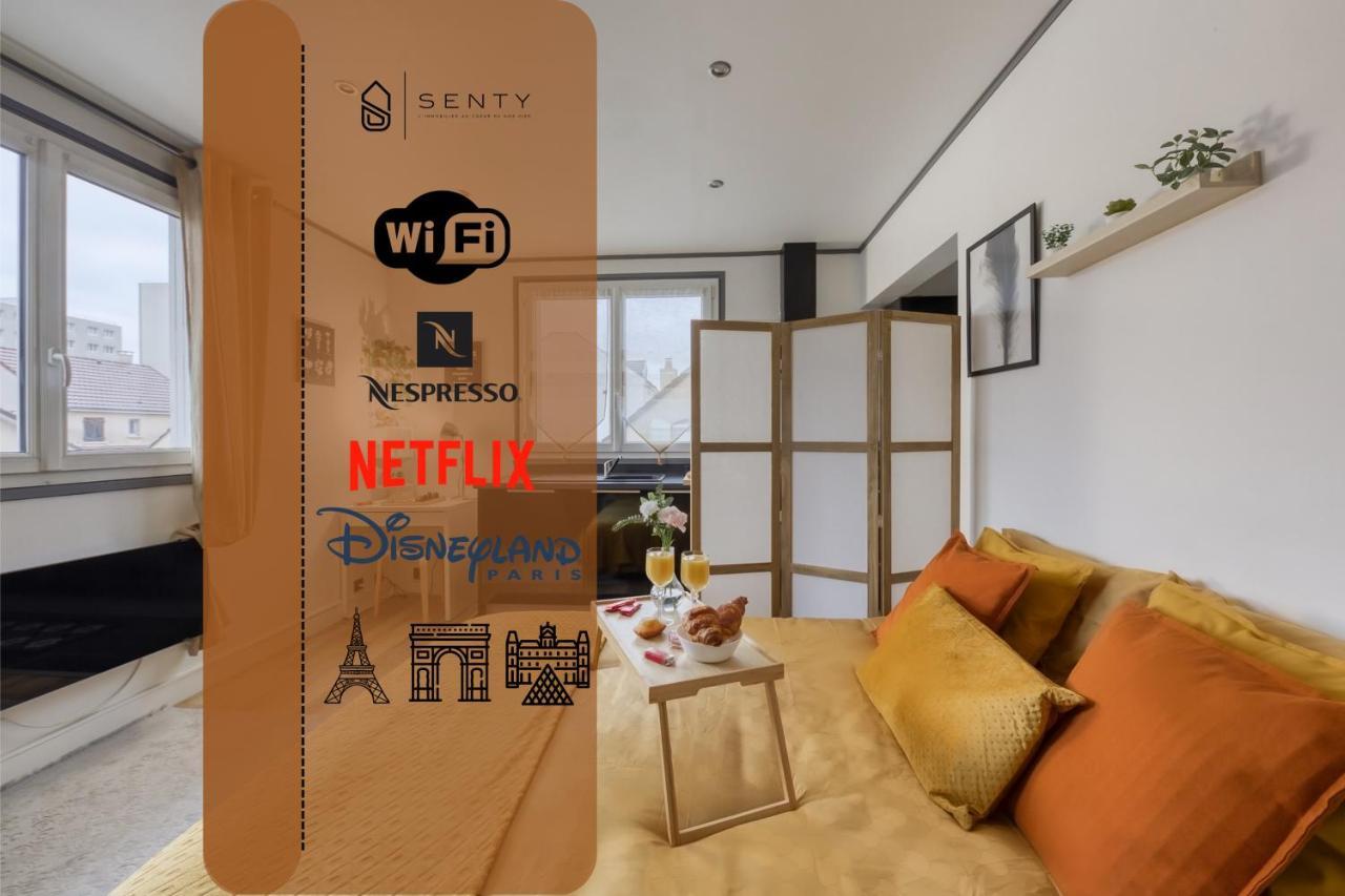 Le Nid Douillet : Paris Proche-Cozy-Netflix Apartment Montmagny Exterior foto